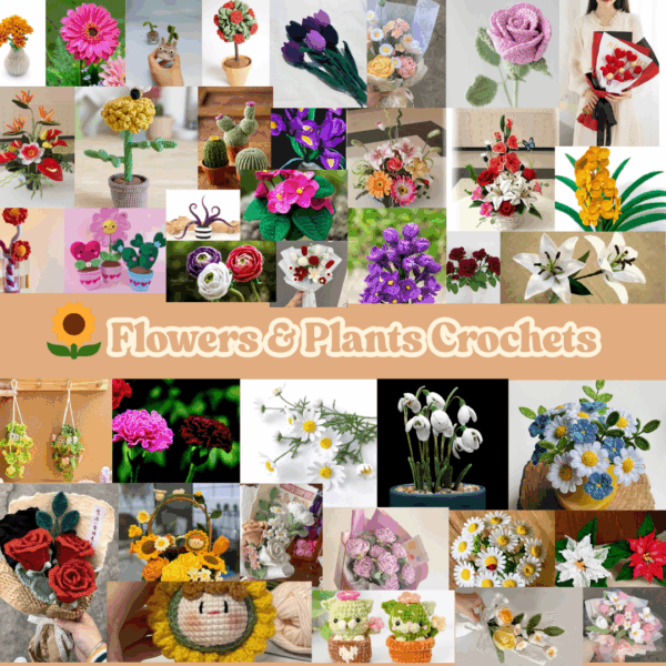 The Ultimate +1350 Crochet Pattern Bundle 100% Original, Designed by Creators! - Image 5