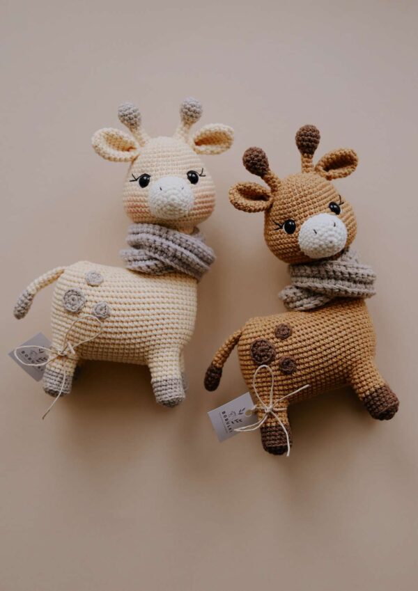 🦒✨ Diana Patskun’s Charming Giraffe Amigurumi Crochet Pattern – 20 × 14 cm Handmade Plush Friend 🌿🧶 - Image 7