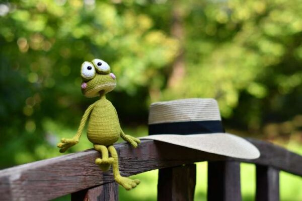 🌞🐸 Froggy Amigurumi Crochet Pattern – Intermediate Plush Toy with Summer Accessories 🌴🍋 - Image 11