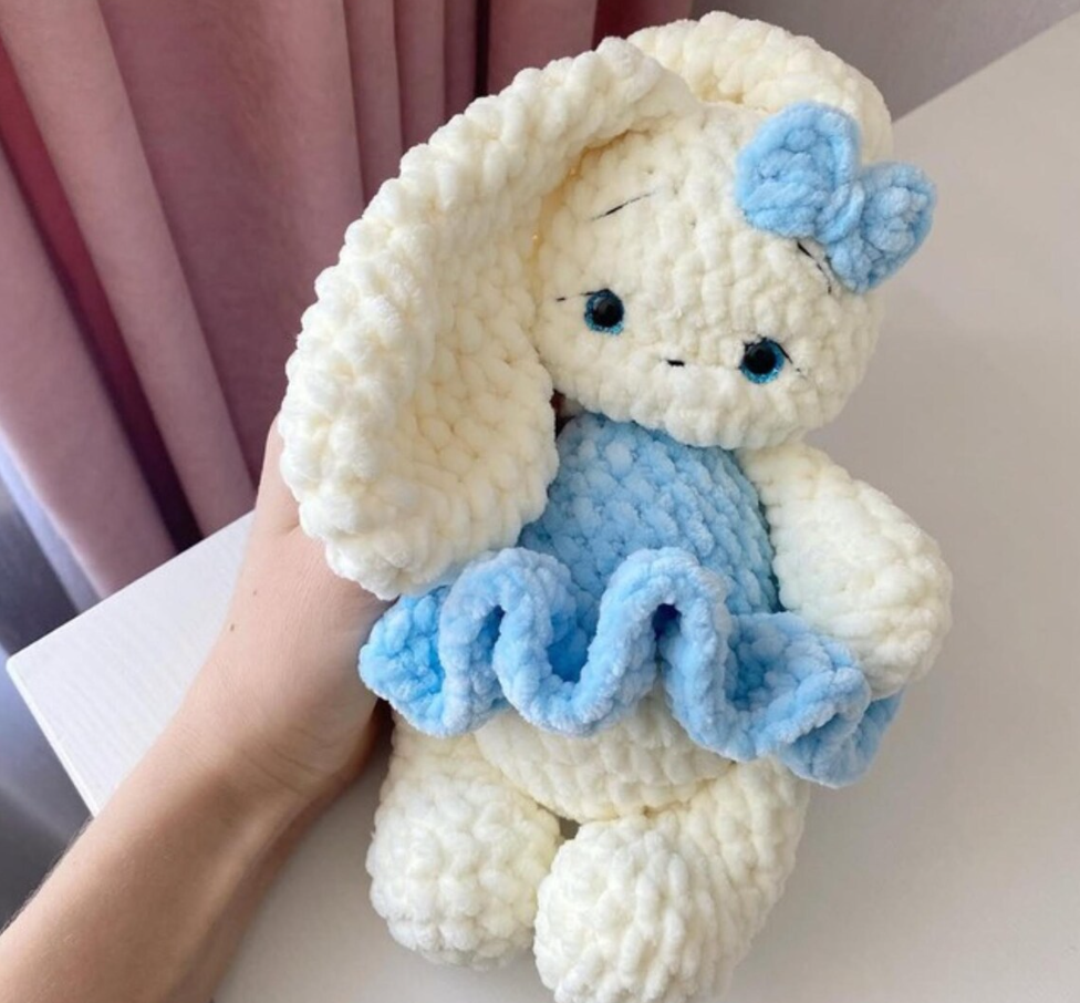 🐰Adorable Bunny Amigurumi – Crochet Pattern with Changeable Outfit - Image 8